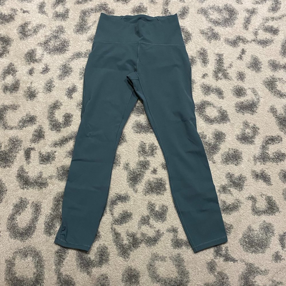 Lululemon Train Times 7/8 Pant 25" Sea Steel